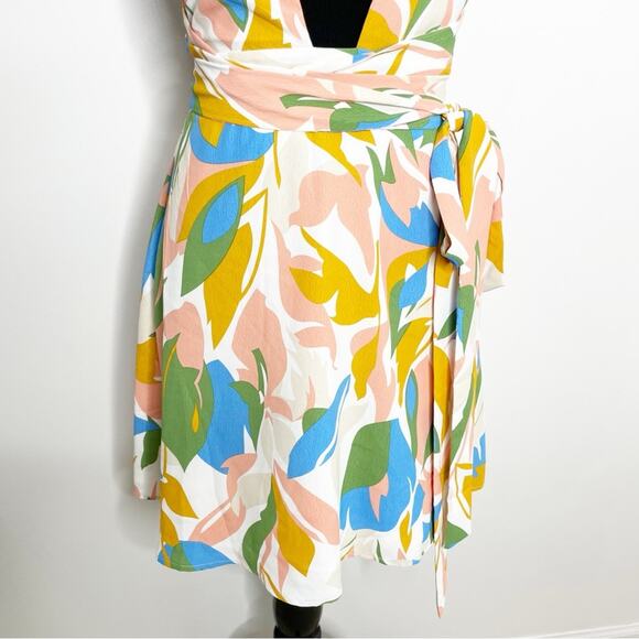 HELLO MOLLY Radiant Love Mini Halter Dress Size Medium NWT - Picture 3 of 9